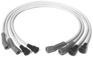 Dyna Plug Wires (8mm Grey Silicone)