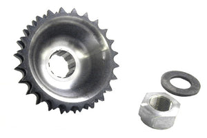 Offset Engine Sprocket For Wide Tire Big Twin (24 Tooth)