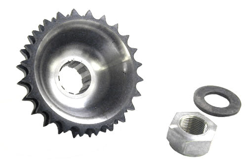 Offset Engine Sprocket For Wide Tire Big Twin (25 Tooth)