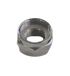 "Adapter Nut (7/8"" or 22mm Male Tank Bung To Female 3/8"" NPT,
