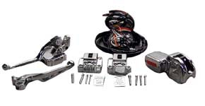Handlebar Control Kit With W/ Switches (Shovelhead, Ironhead)