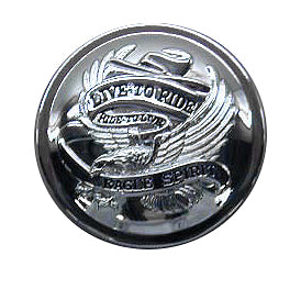 Gas Cap Cover (Big Twin, Sportster 1982-Later, Chrome Eagle)
