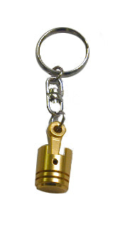 Piston & Rod Key Fob (Gold)