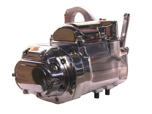 Polished 6-Speed Transmission For Softail (1990-1999)