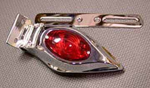 Small Cateye LED Taillight & License Mount