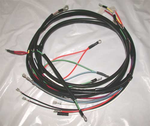 Wiring Harness for Early Model Panhead, 45, Servi-Car