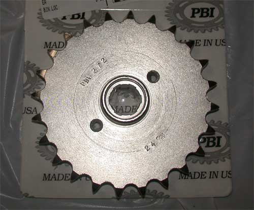 Countershaft Sprocket for Sportster 1954-early 1979 (24 Tooth)