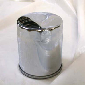 Magnetic Chrome Oil Filter (3/4-16 UNF, Sportster, Softail)