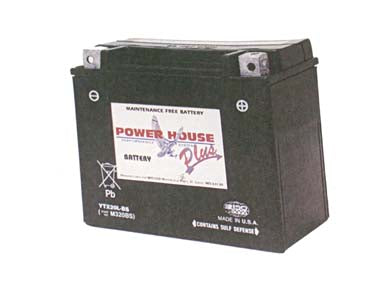 Maintenance Free Battery (FXR, Softail, Sportster, 310 Cranking