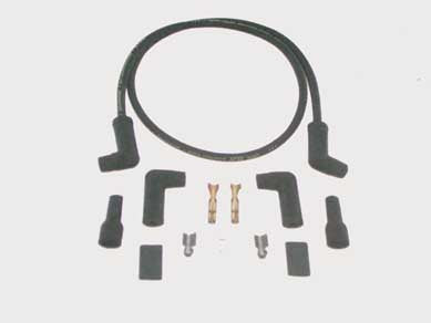 Universal 8.8mm Spark Plug Wire Set (Single Plug, 90 Degree Boot