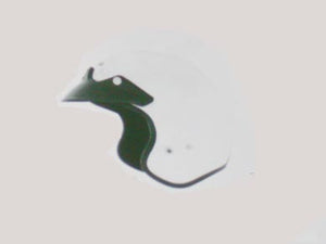 Cyber U-6 Open Face White Helmet (Small)