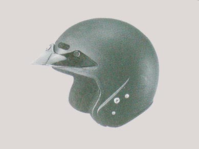 Cyber U-6 Open Face Flat Black Helmet (X-Large)