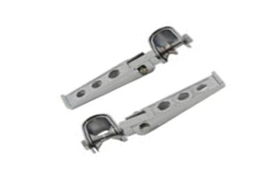 Hole Style Highway Pegs - Chrome Plated