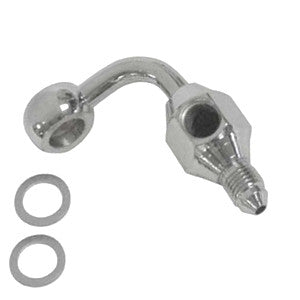 Russell Rear Master Cylinder Brake Switch Fitting (Chrome)