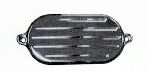Chrome Billet Transmission End Cover (Speed Milled Style)