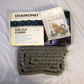 Diamond Rear Chain (120 Pitches, Extra Strength O Ring)
