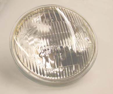 Sealed Beam For Replacement Use (4 1/2 Inch, 12 Volt, Single Fil