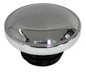 Chrome Plated Stock Style Gas Cap (Non Vented, Left Side)