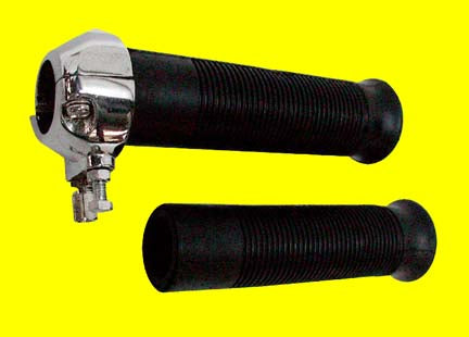Throttle control kit for exterior throttle cables