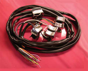 Handlebar Wiring Harness Kit (Chrome Switches, 1982-1995)