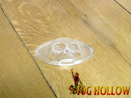 Clear skull lens for Cateye taillight