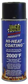 Hi-Heat Spray Coating for Exhaust Wrap 11oz Can